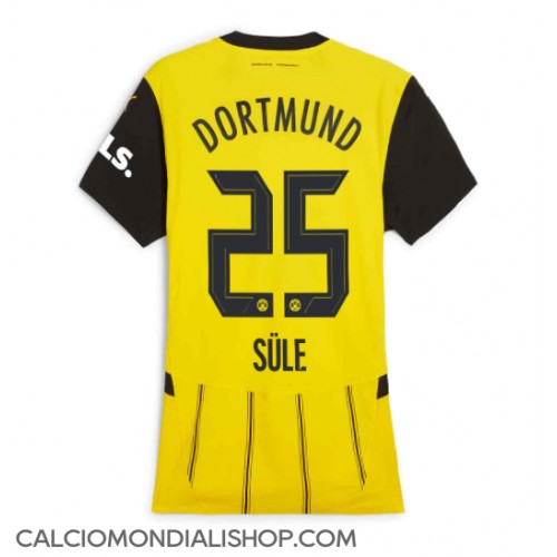 Maglie da calcio Borussia Dortmund Niklas Sule #25 Prima Maglia Femminile 2024-25 Manica Corta